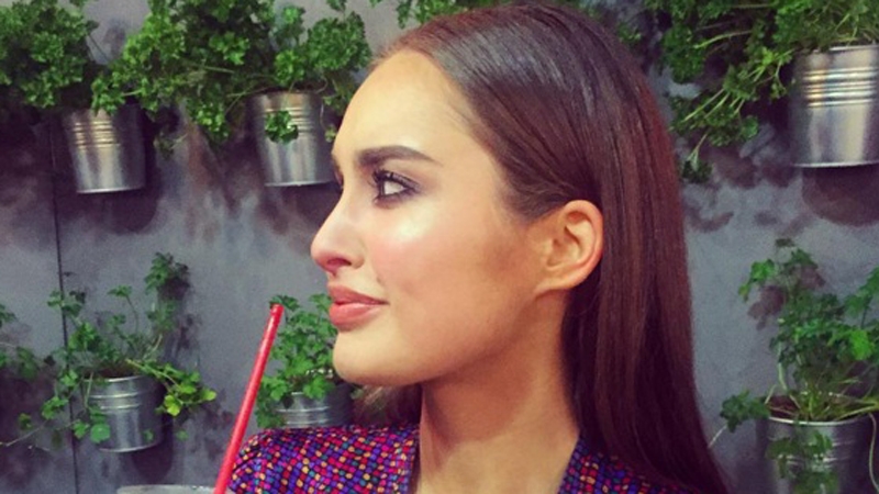 Roz at the launch of her pop-up restaurant last week