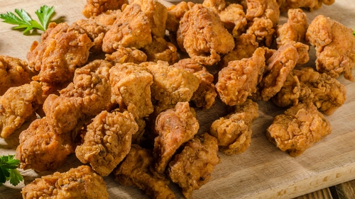 Chicken lookin' licken' good