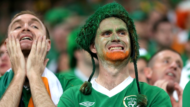 Many Ireland fans received the dreaded rejection email this morning