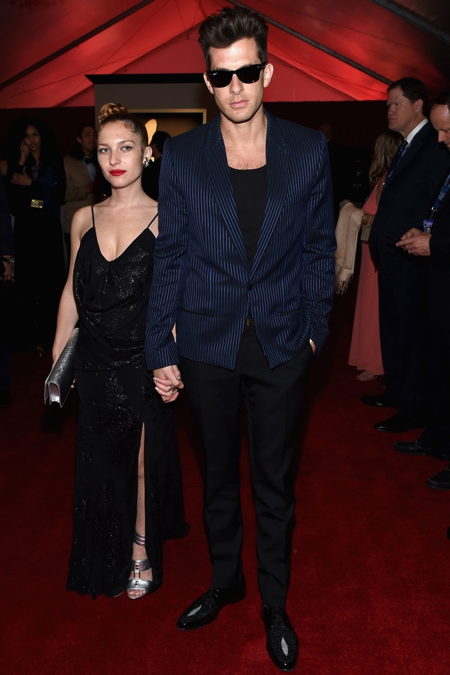 Josephine de la Baume and Mark Ronson