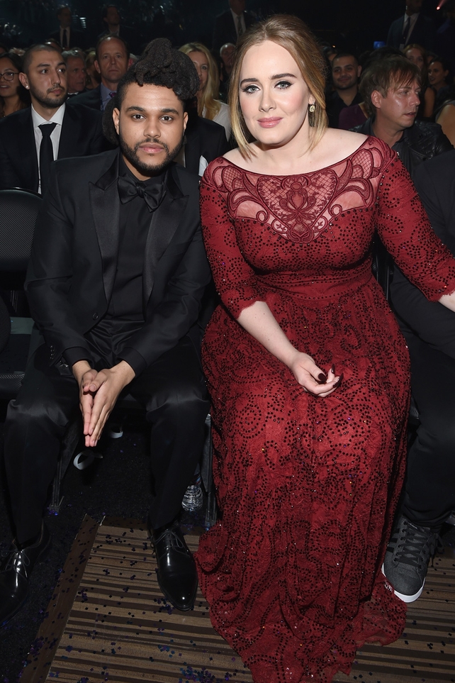 The Weeknd and Adele