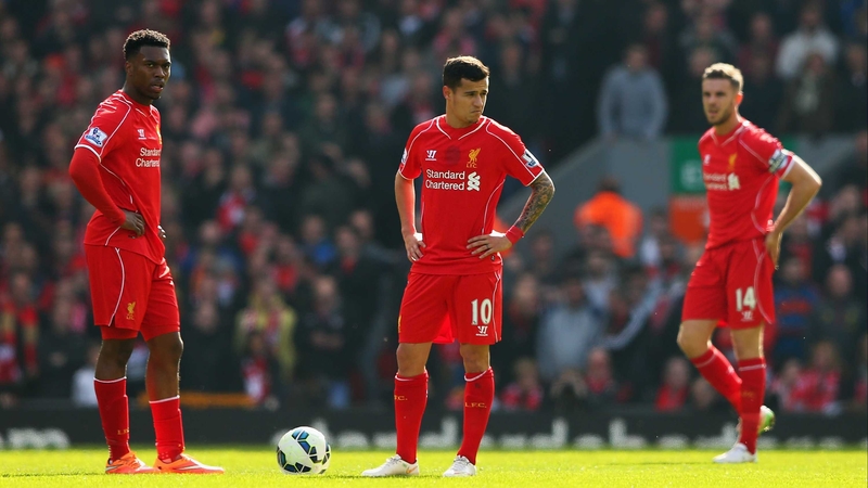 Daniel Sturridge, Philips Coutinho and Jordan Henderson all featured for Liverpool at Villa