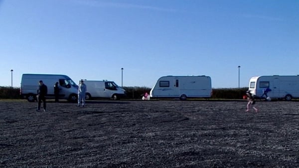 Efforts to secure emergency accommodation for Traveller families