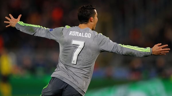 Cristiano Ronaldo led Real Madrid to victory in Rome