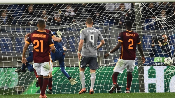 Wojciech Szczesny dives in despair as Cristiano Ronaldo's strike ripples the net