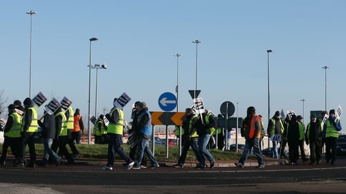 Luas drivers have been in dispute with Transdev over pay increases since February