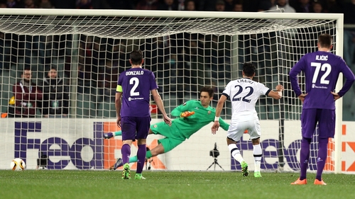 Nacer Chadli opens the scoring for Tottenham