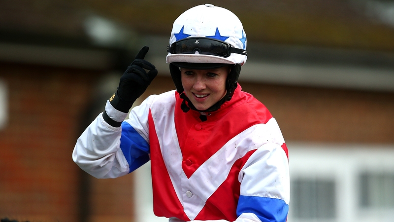 Brodie Hampson won aboard Jennys Surprise at Sandown