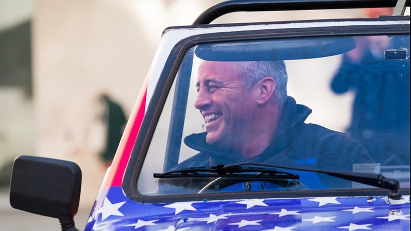 LeBlanc in his Reliant Robin
Photo: Top Gear/Twitter