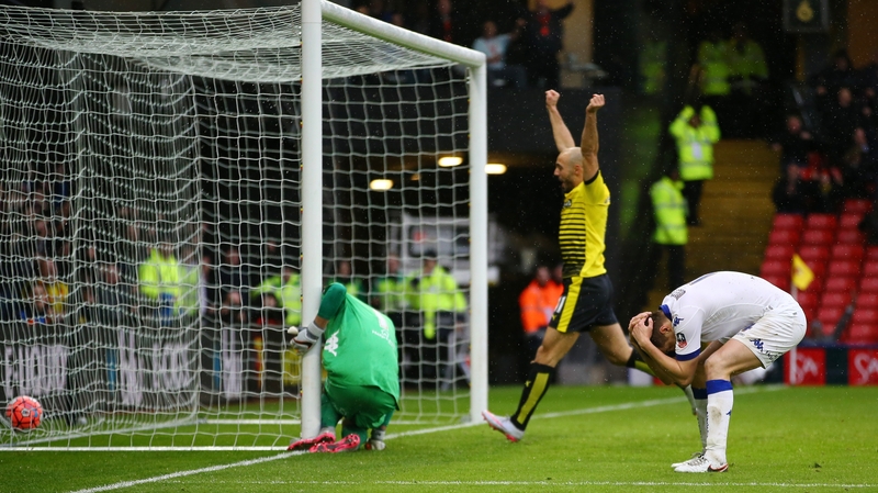 Scott Wootton scored at the wrong end to give Watford victory