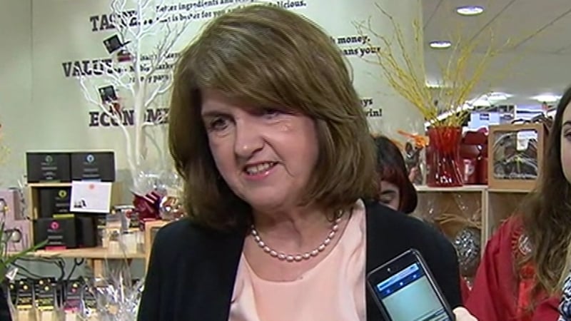 Labour leader Joan Burton was speaking in Waterford