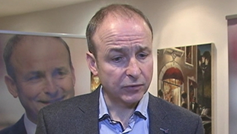 Speaking in Castlebar, Micheál Martin described the coalition as a "very Dublin-centric Government"