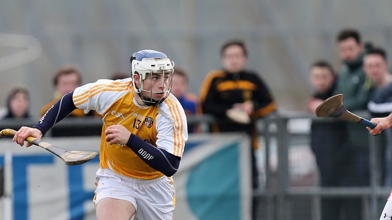 Conor Johnston got on the scoresheet as Antrim beat Kildare in Division 2A