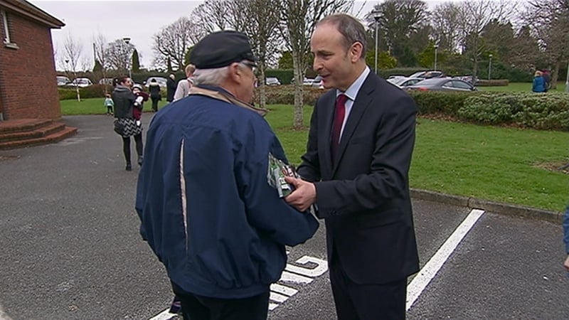 Fianna Fáil leader says he was taken aback by Enda Kenny's 'whingers' comment