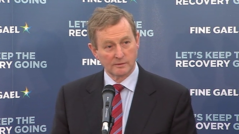 Enda Kenny accused Fianna Fáil of 'hype' and 'false figures'