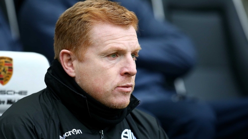 Lennon has been charged with getting Hibs back to the Scottish Premiership