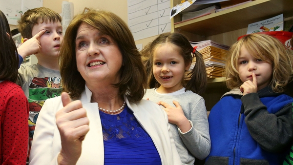 Tánaiste Joan Burton was speaking at the launch of the Labour Party's proposals on equal access to education