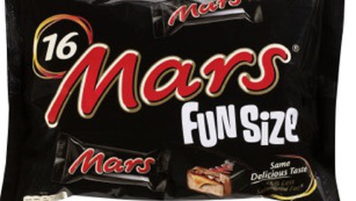 Products involved include certain packages of Celebrations, Mars Funsize, Milky Way Funsize, and funsize mix variety packs