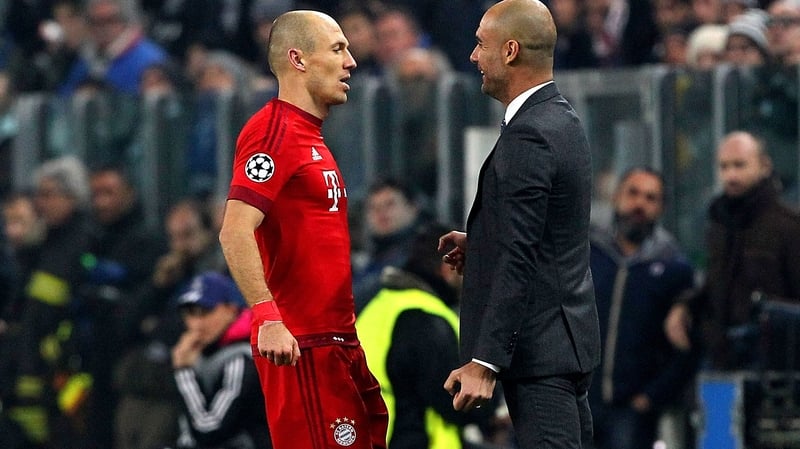 Arjen Robben hasn't played in a month