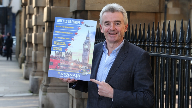 Michael O'Leary again warned that flights between the UK and the EU will be grounded in summer 2019 if no deal is reached by September next year