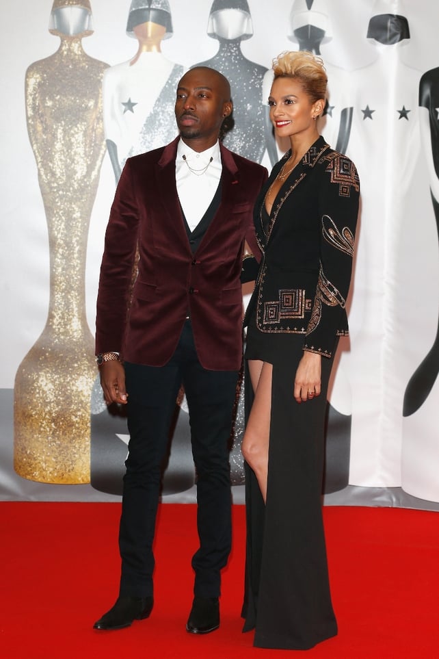 Azuka Ononye and Alesha Dixon