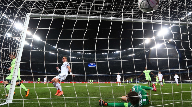 David Silva got Manchester City's second goal