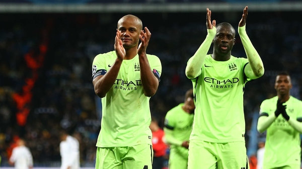 Vincent Kompany spoke to RTÉ Sport after Man City's win over Dynamo Kiev