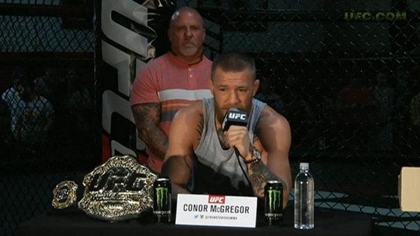 Conor McGregor: 'They always run. I was expecting it'