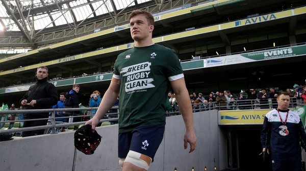 Josh van der Flier comes into the Ireland team
