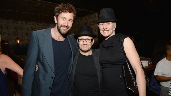 Chris O'Dowd, Lenny Abrahamson and Monika Abrahamson