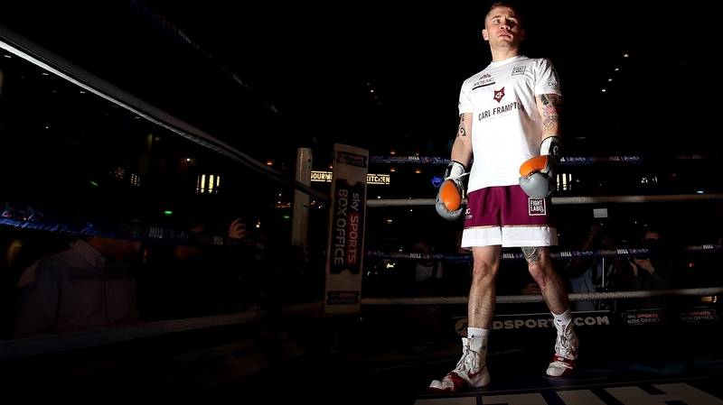 Carl Frampton gets Phil Taylor's vote