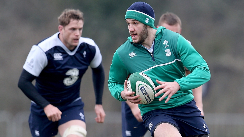 Stuart McCloskey earns his first Ireland start