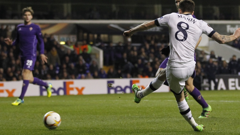 Ryan Mason slots home Spurs' first