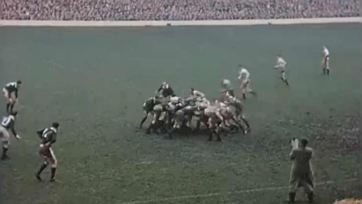 Ireland v England at Twickenham in 1956