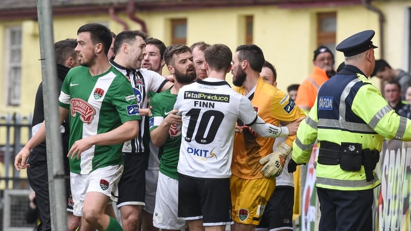 Tempers flare at the Cross