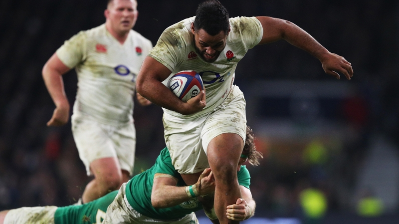 Vunipola on the charge against Ireland last season