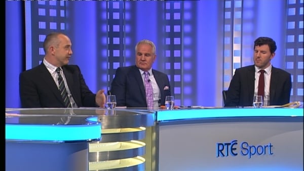 The RTÉ Rugby panel