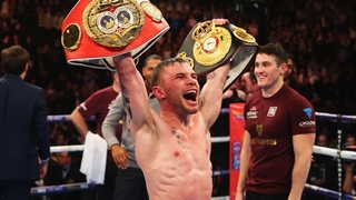 Carl Frampton is now a two-belt world champion