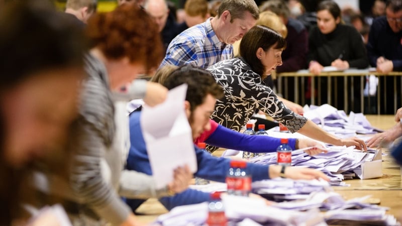 Candidates need to be in the frame on the first count to have a chance of being elected