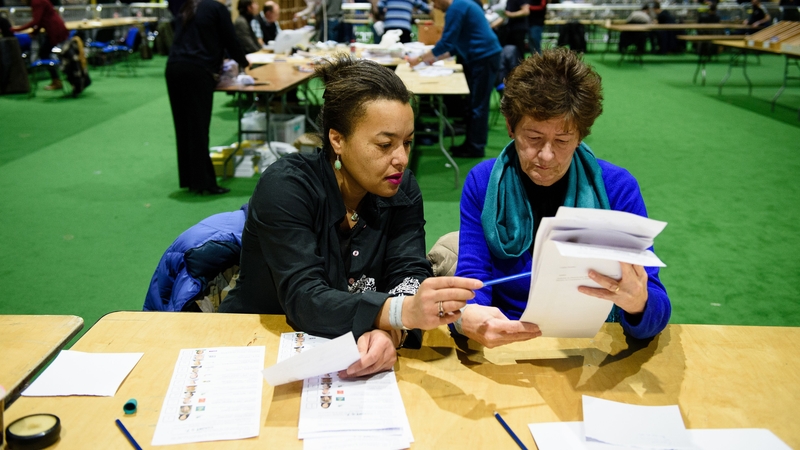 Counting continues to fill the last seats