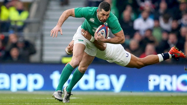 Rob Kearney felt 'tightness' in his leg after training at the Aviva Stadium on Saturday