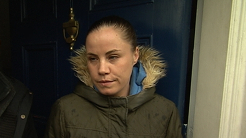 Aisling Kenny says she was offered two rooms in a hotel however it would mean 'splitting the family up' into separate bedrooms