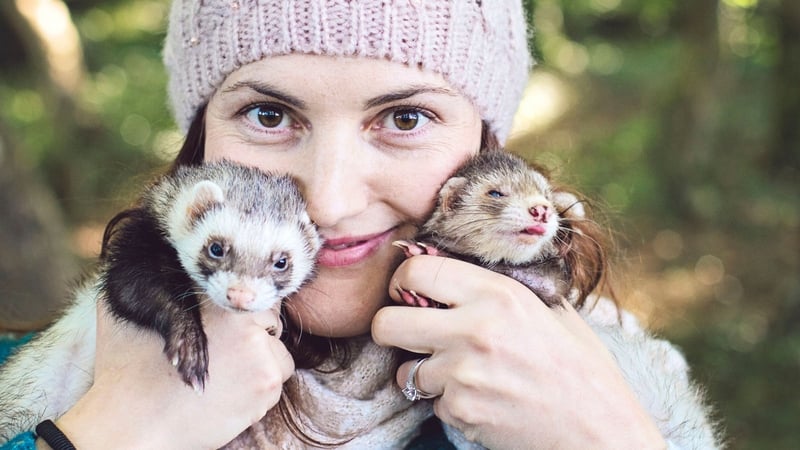 Jacqueline Hopkins from Castlebar and ferrets - Pet Island returns.