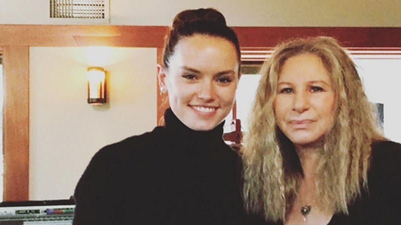 Daisy Ridley and Barbra Streisand | Pic: Instagram/DaisyRidley