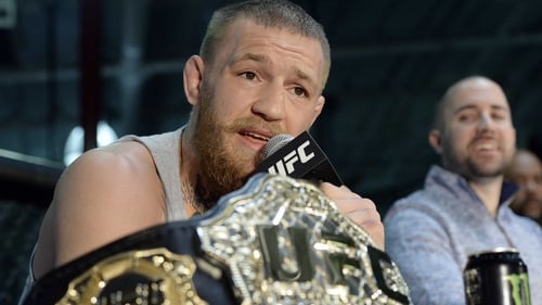 Conor McGregor: 'I'm under the [170lbs] weight [limit]. I wake up under the weight, have two breakfasts and then I'm on weight.'