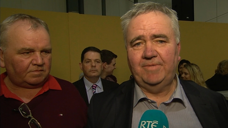 Willie Penrose (right) after his election