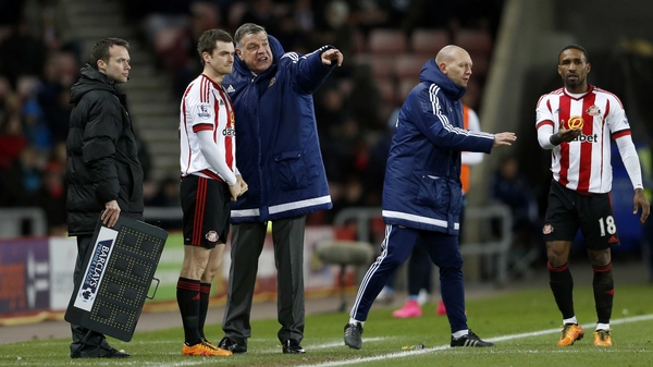 Sam Allardyce introduces Adam Johnson to the fray against Manchester City in his second-last match for Sunderland at the beginning of February