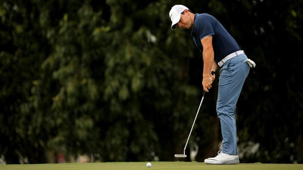Rory McIlroy had a mixed first round at the WGC-Cadillac Championship