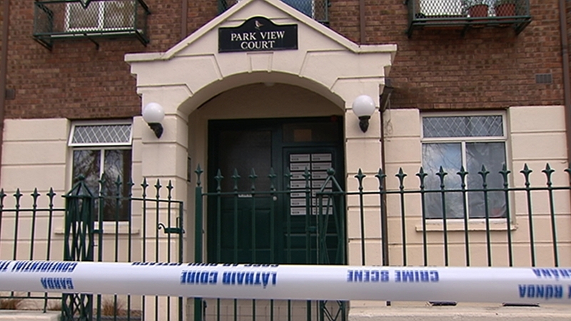 The man was found outside Park View Apartments in Harold's Cross at around 4am after emergency services were called to an incident