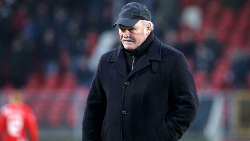 Ronnie McFall was at the helm of Portadown since December 1986